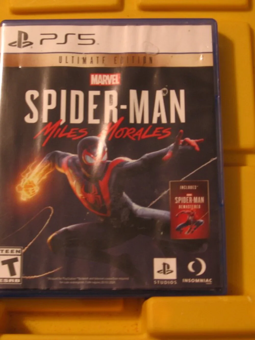 Marvel Spiderman Miles Morales Ultimate Edition Sony PS5 CIB